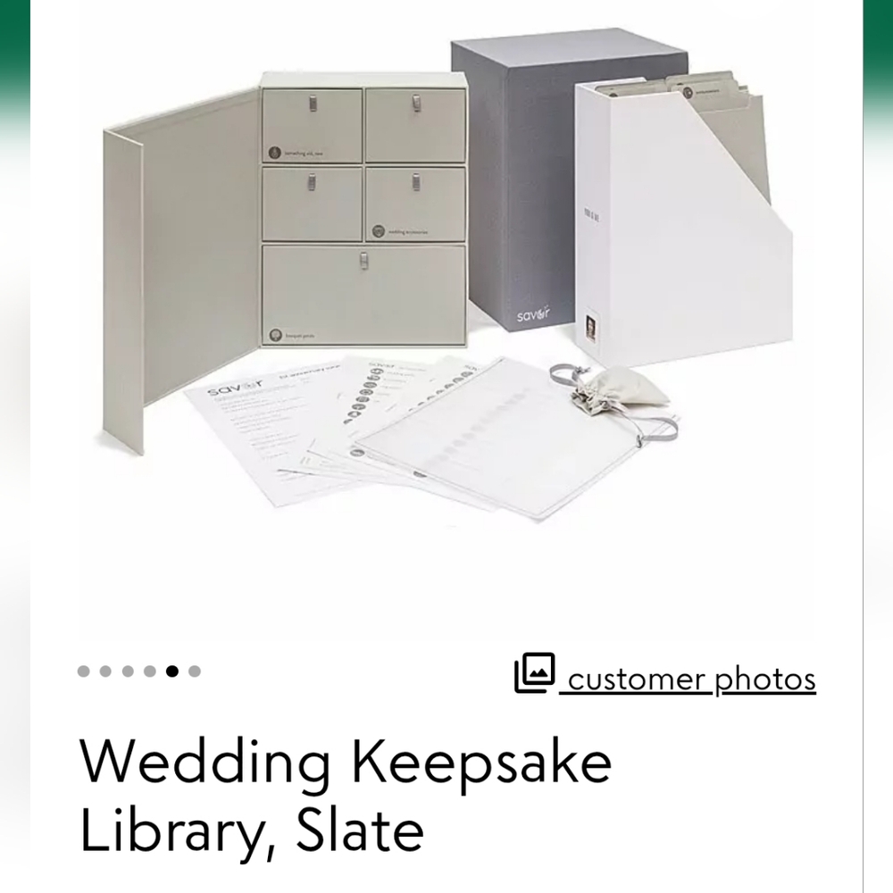 Wedding Keepsake Library
